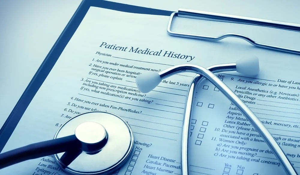 patient paperwork