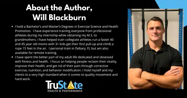 Bio of the author, Will Blackburn - personal trainer