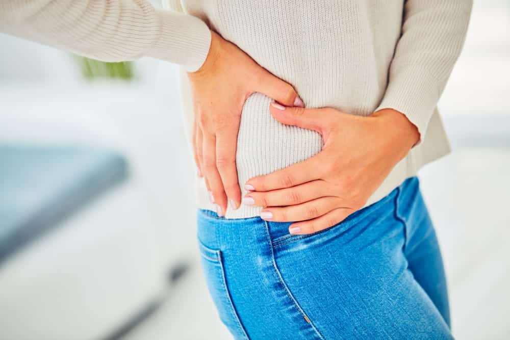 A man's hip